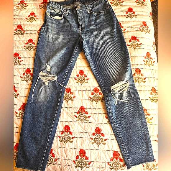 Lucky Brand Denim - Womens Lucky Brand ankel blue jeans size  10